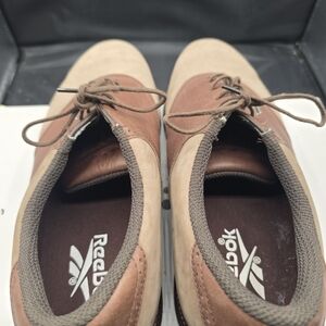 Reebok‎ Men's Two-Tone Oxfords in Brown and Cream